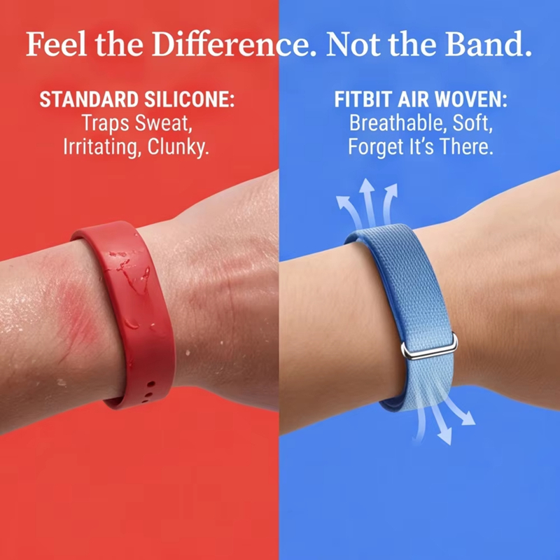 Sport Loop Strap - สายนาฬิกาถักไนลอนสำหรับกีฬา สำหรับ Google Fitbit Air Loop