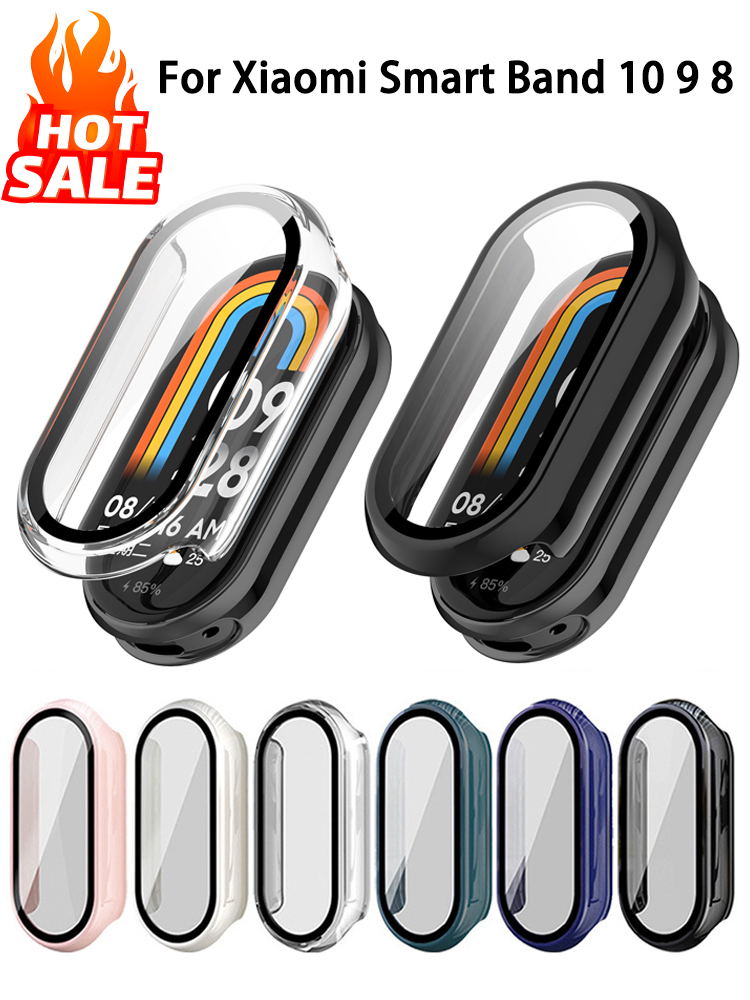 Xiaomi Smartwatch Accessories - กระจกนิรภัย + PCสําหรับXiaomi Mi Band 10