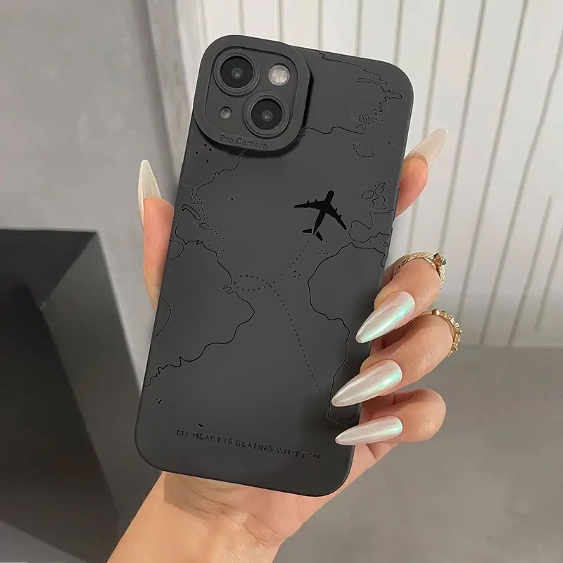 Samsung Galaxy S25 - เคสโทรศัพท์ลายเส้นทางเดินทางที่ได้แรงบันดาลใจจากการเดินทาง สำหรับ Samsung Galaxy S26 Ultra