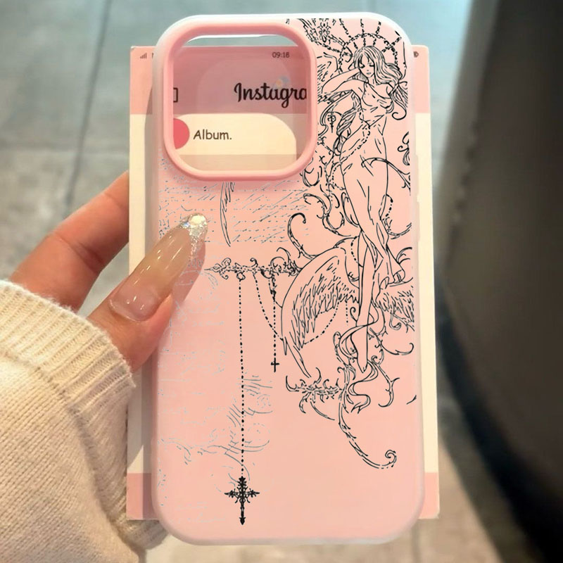 Samsung Galaxy S25 - เคสโทรศัพท์ลายกางเขนสไตล์กอธิคสำหรับ Samsung Galaxy S26 S25 S24