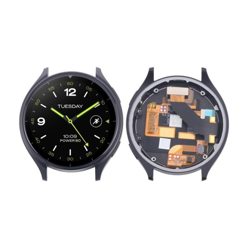 Smartwatch Watch Accessories - BTLIFE-ชุดหน้าจอสัมผัส LCD พร้อมกรอบสีดำ สำหรับเปลี่ยนอะไหล่นาฬิกาอัจฉริยะ Watch 2