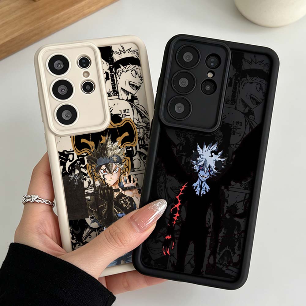 Samsung Galaxy S25 - เคสโทรศัพท์ลาย Black Clover สุดเท่ สำหรับ Samsung