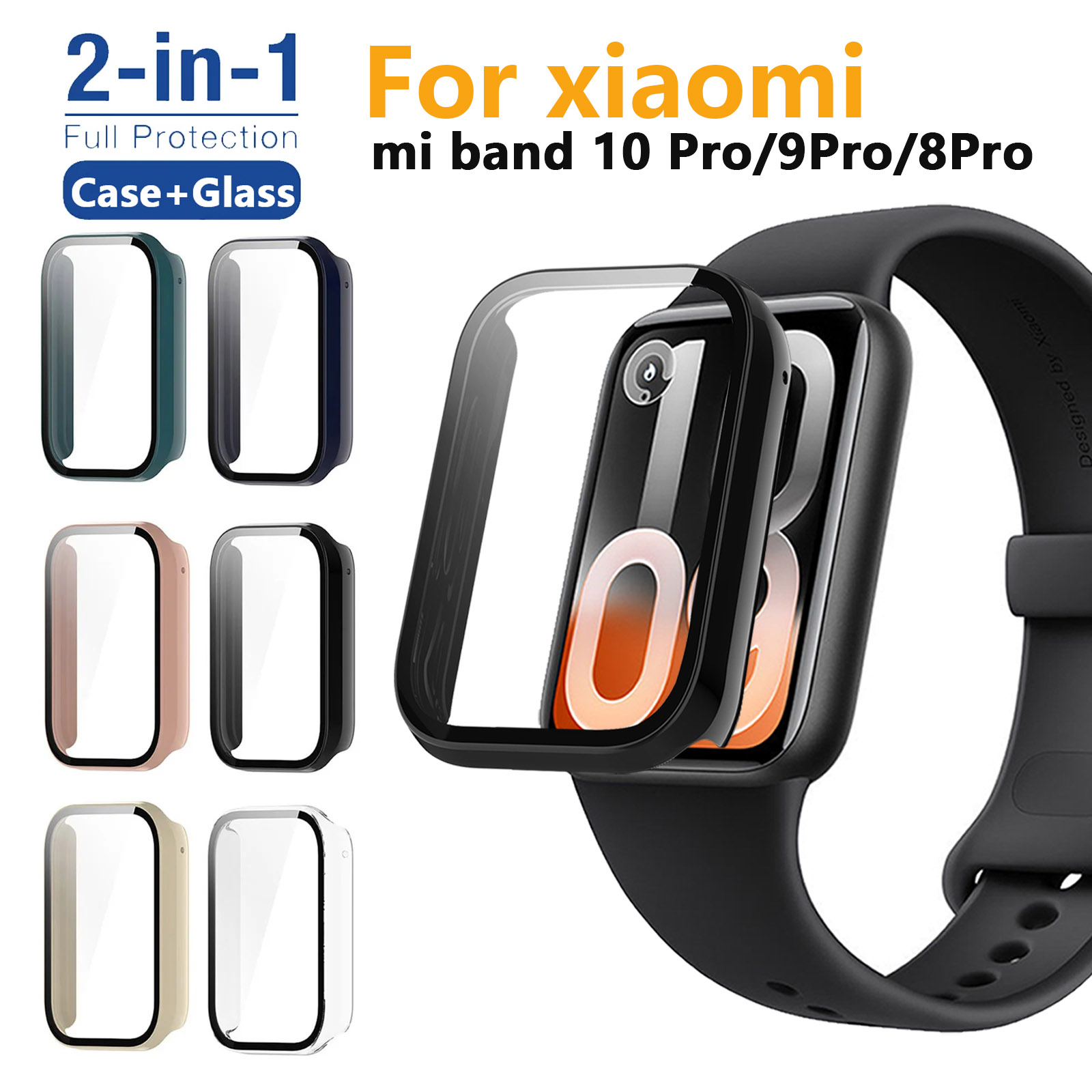 เคส+กระจกกันรอยสำหรับ Xiaomi M - Xiaomi Smartwatch Accessories บทวิจารณ์และราคา