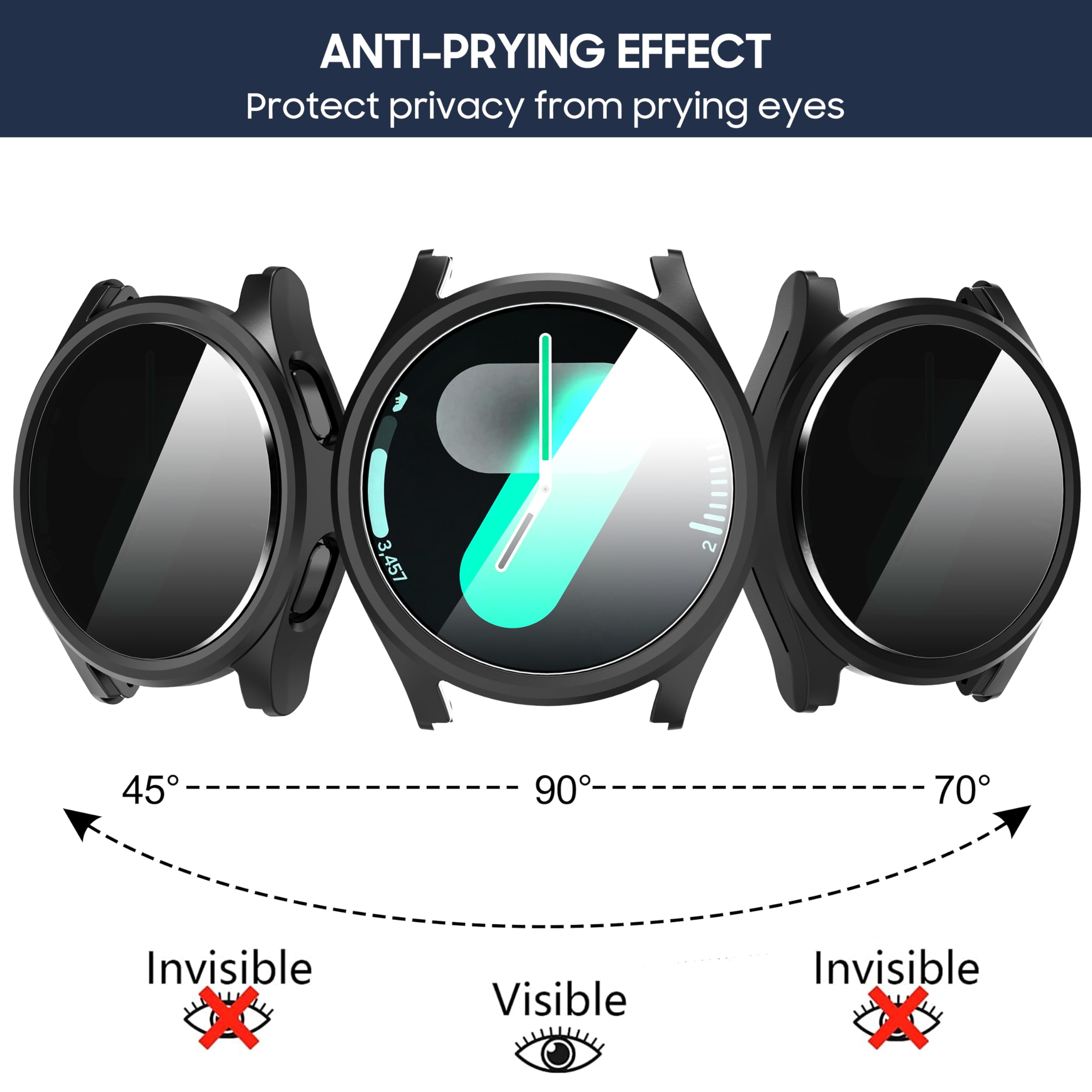 กระจกนิรภัย + กรณีความเป็นส่วน - Smartwatch Band Accessories บทวิจารณ์และราคา