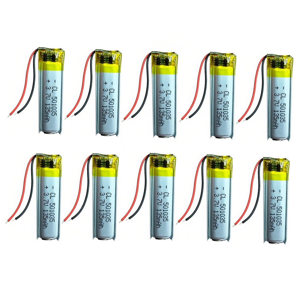 10 ชิ้น 3.7V 135mAh 501035 แบต - Smartwatch Headset บทวิจารณ์และราคา