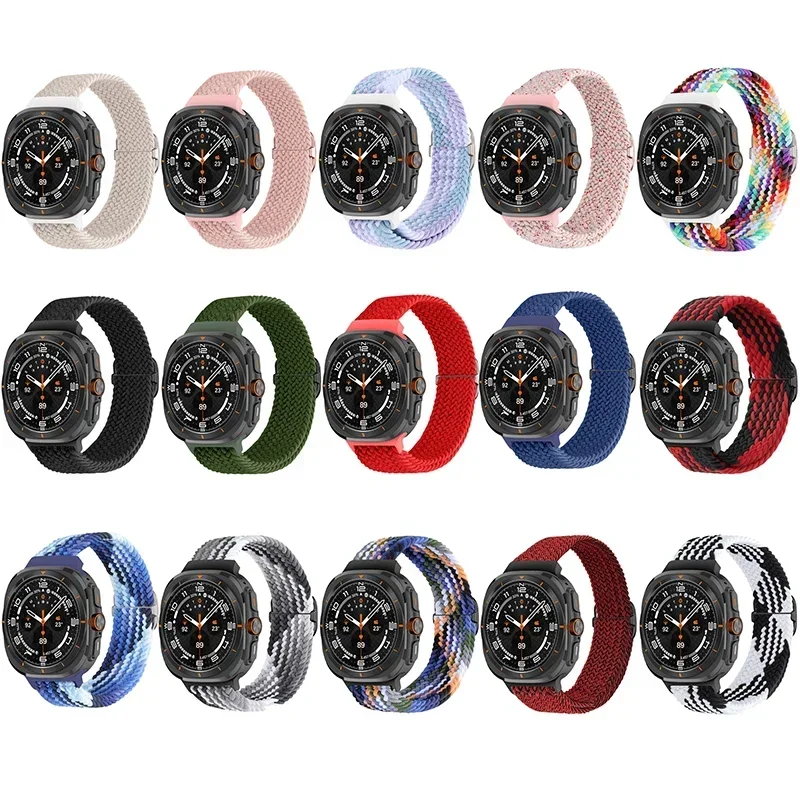 สายนาฬิกาไนลอนสำหรับ Samsung G - Samsung Smartwatch Ultra Accessories บทวิจารณ์และราคา