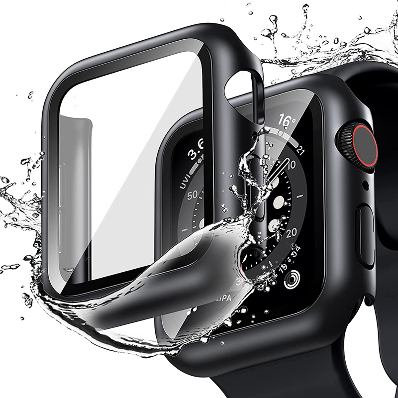 กระจกนิรภัย + ฝาครอบสําหรับ Ap - Apple Smartwatch Accessories บทวิจารณ์และราคา