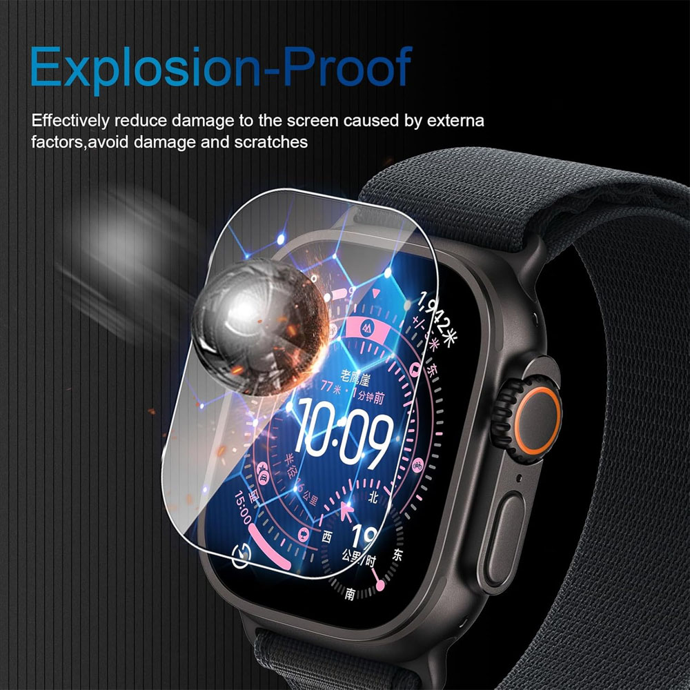 ฟิล์มกระจกนิรภัยสำหรับ Apple W - Apple Smartwatch Accessories บทวิจารณ์และราคา