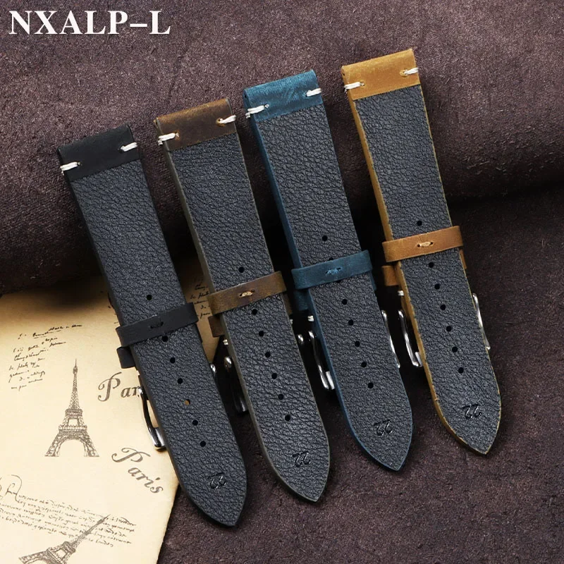 Vintage น้ํามันขี้ผึ้งหนังนาฬิ - Nylon Nato Strap บทวิจารณ์และราคา
