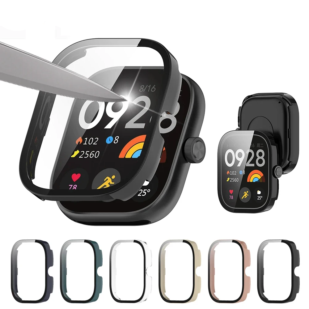 กระจกนิรภัย + เคสสำหรับเสี่ยวม - Xiaomi Smartwatch Accessories บทวิจารณ์และราคา