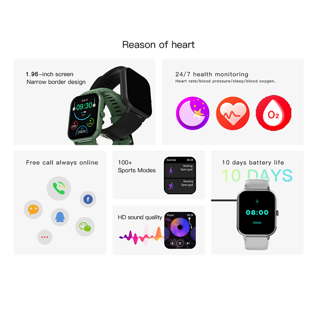 2023ใหม่สายบลูทูธสำหรับผู้หญิง - Smartwatch Faces บทวิจารณ์และราคา