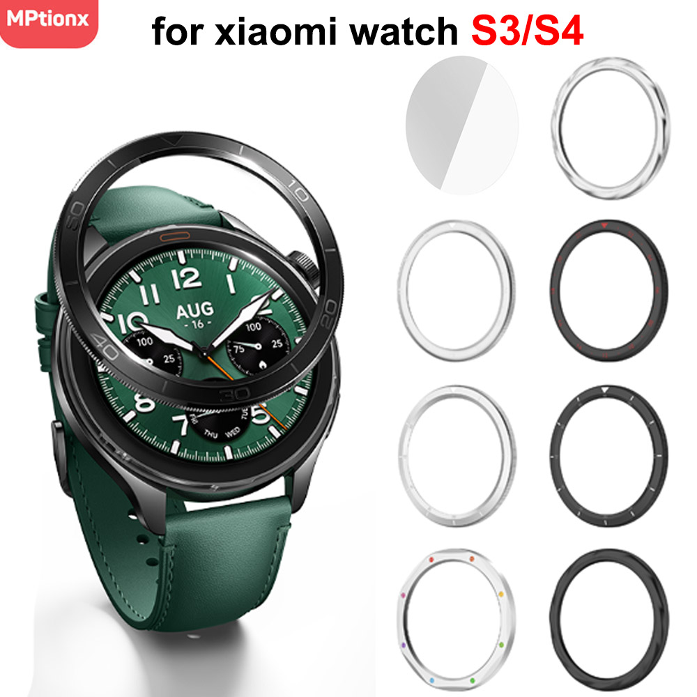 แหวนฝาโลหะสําหรับ Xiaomi นาฬิก - Xiaomi Smartwatch Accessories บทวิจารณ์และราคา