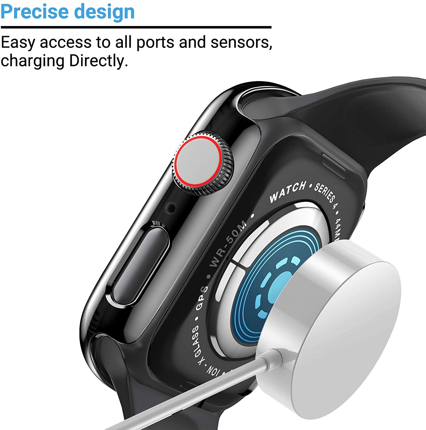 แก้ว + ฝาครอบสําหรับ Apple Wat - Apple Smartwatch Accessories บทวิจารณ์และราคา