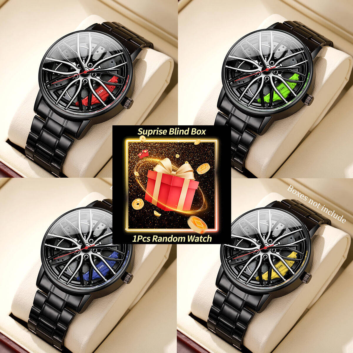 1PC ความประหลาดใจนาฬิกาลึกลับ  - Accessories With Watch บทวิจารณ์และราคา
