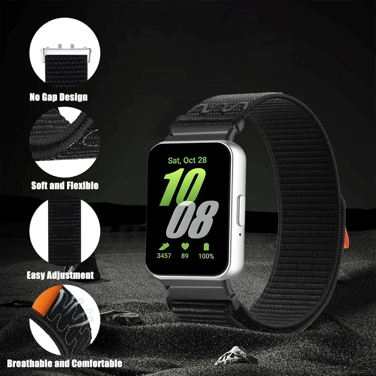 สายรัดระบายอากาศสําหรับ Samsun - Sport Loop Strap บทวิจารณ์และราคา