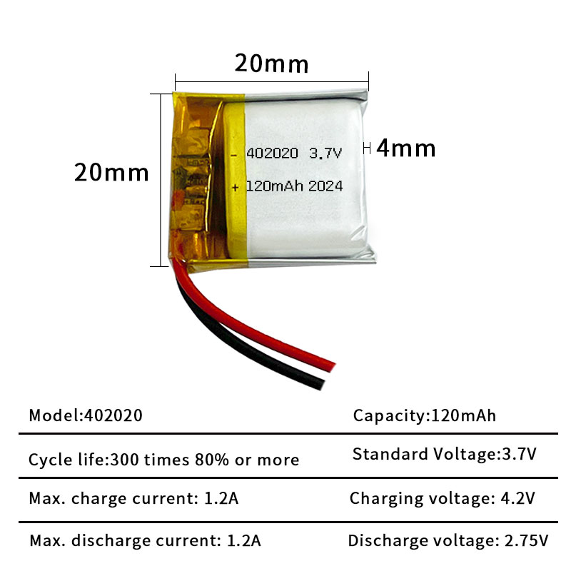 3.7V 120mAh 402020 Li-Po แบตเต - Smartwatch Headset บทวิจารณ์และราคา
