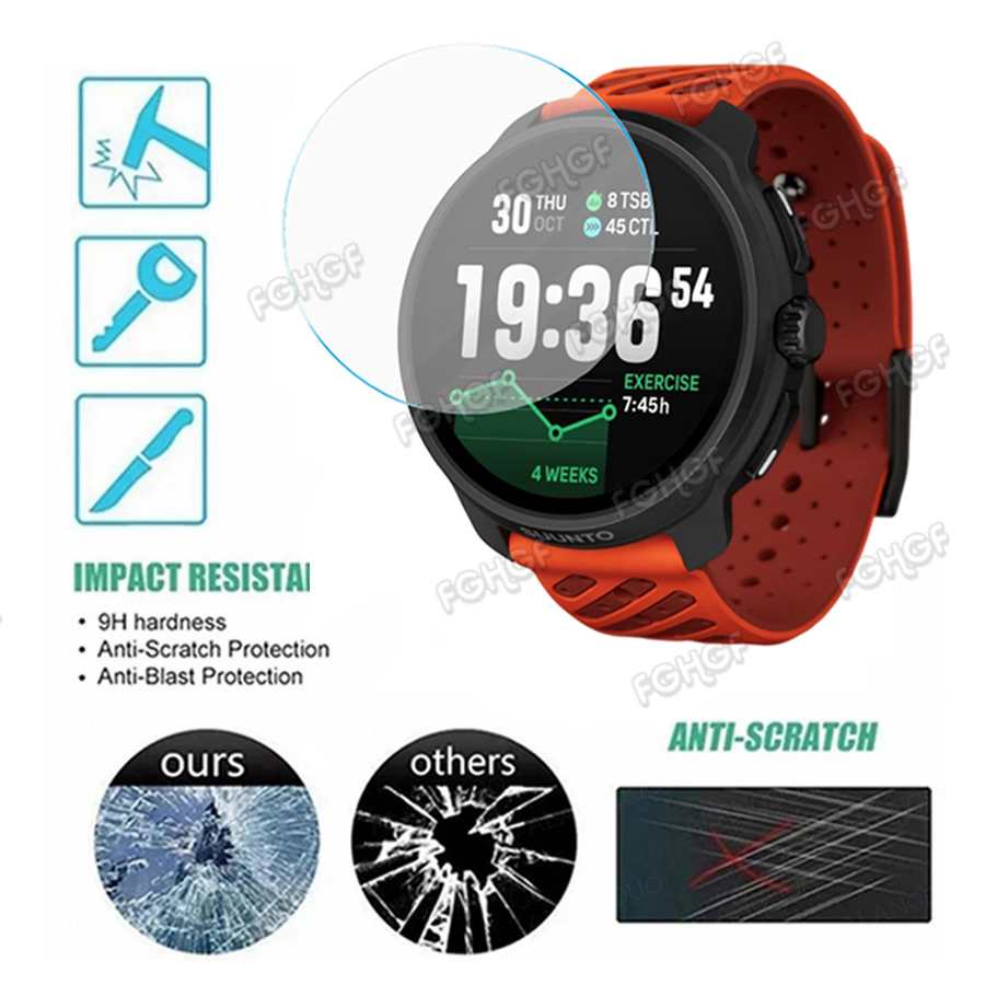 ฟิล์มป้องกันกระจกนิรภัยสำหรับซ - Smartwatch Icon บทวิจารณ์และราคา