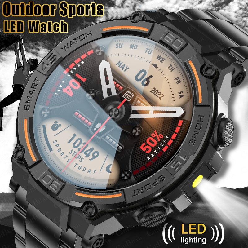นาฬิกาสมาร์ทวอทช์ทหารสำหรับผู้ - Smartwatch Faces บทวิจารณ์และราคา
