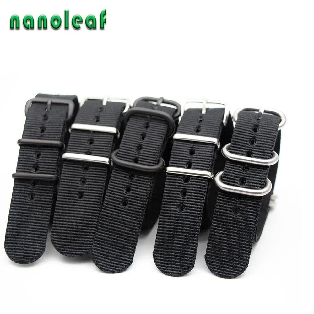 ไนลอนสีดําสําหรับนาฬิกานาฬิกาก - Nylon Nato Strap บทวิจารณ์และราคา