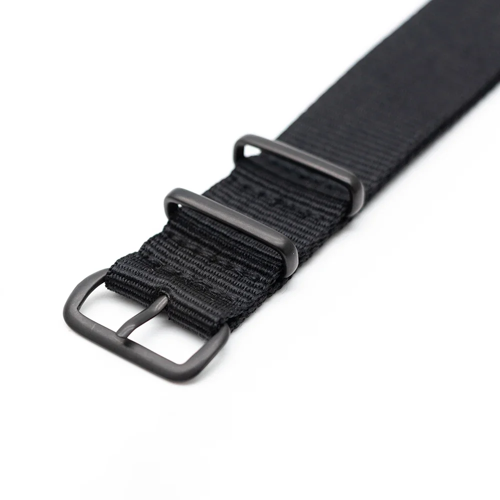 ไนลอนสีดําสําหรับนาฬิกานาฬิกาก - Nylon Nato Strap บทวิจารณ์และราคา