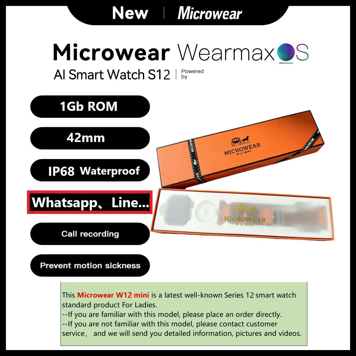 ไมโครแวร์ W12mini W11mini Watc - Smartwatch M Active บทวิจารณ์และราคา