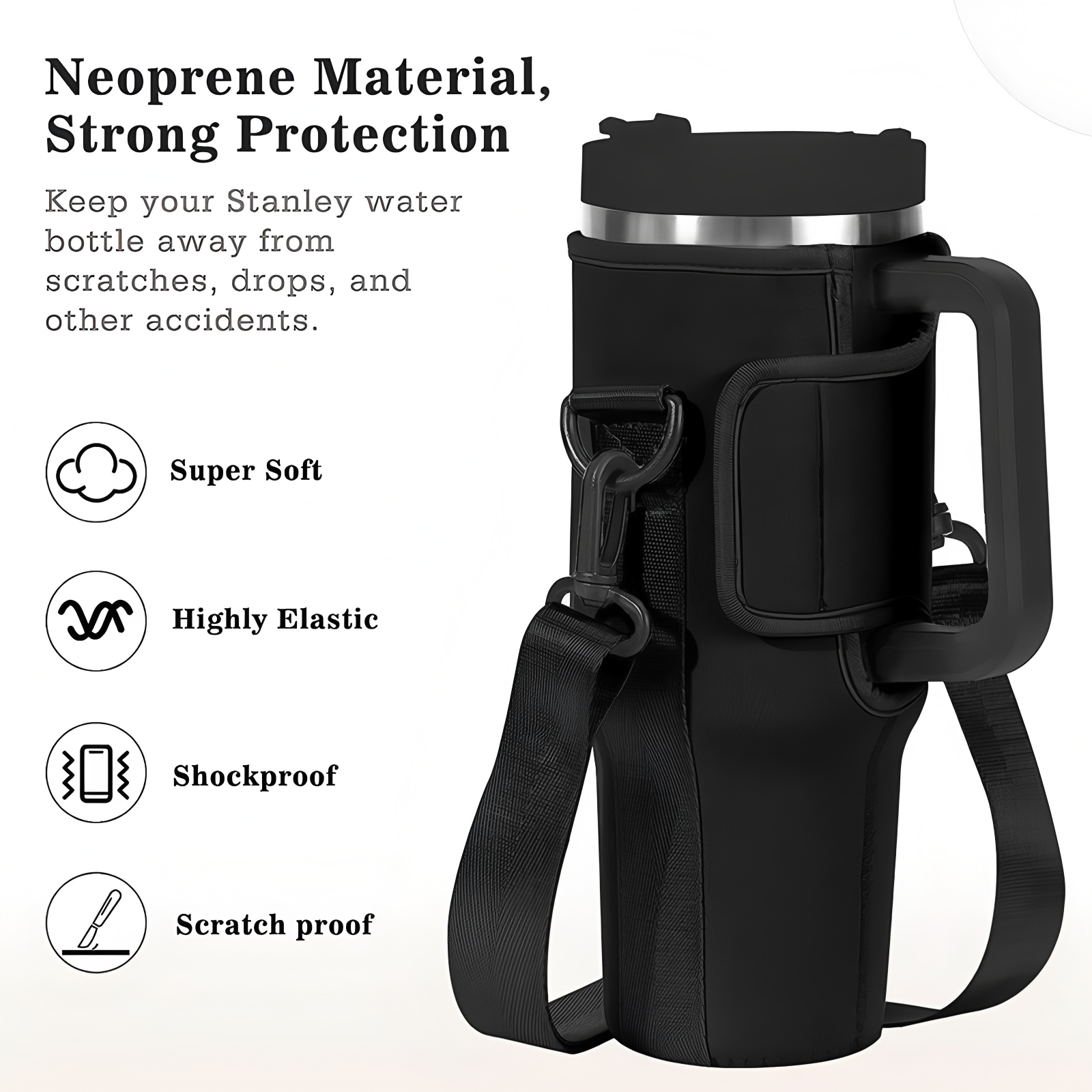 กระเป๋าใส่ขวดน้ำขนาดใหญ่ 40 ออ - Rugged Sport Strap บทวิจารณ์และราคา