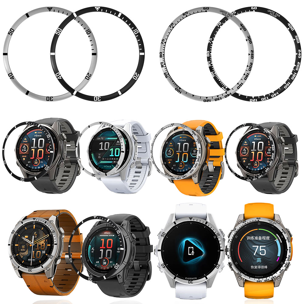 ขอบนาฬิกาสำหรับการ์มิน ฟินิกซ์ - Garmin Smartwatch Accessories บทวิจารณ์และราคา