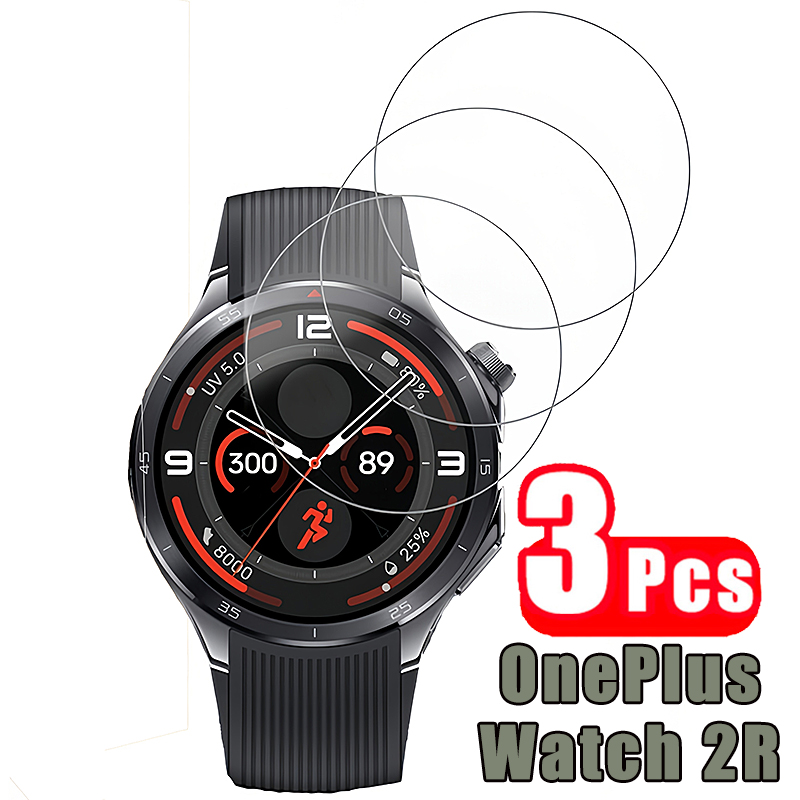 3PCS 9H กระจกนิรภัยป้องกันหน้า - Smartwatch Icon บทวิจารณ์และราคา