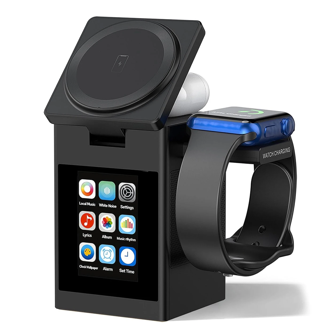 แท่นชาร์จไร้สายแม่เหล็กพร้อมหน - Smartwatch Icon บทวิจารณ์และราคา