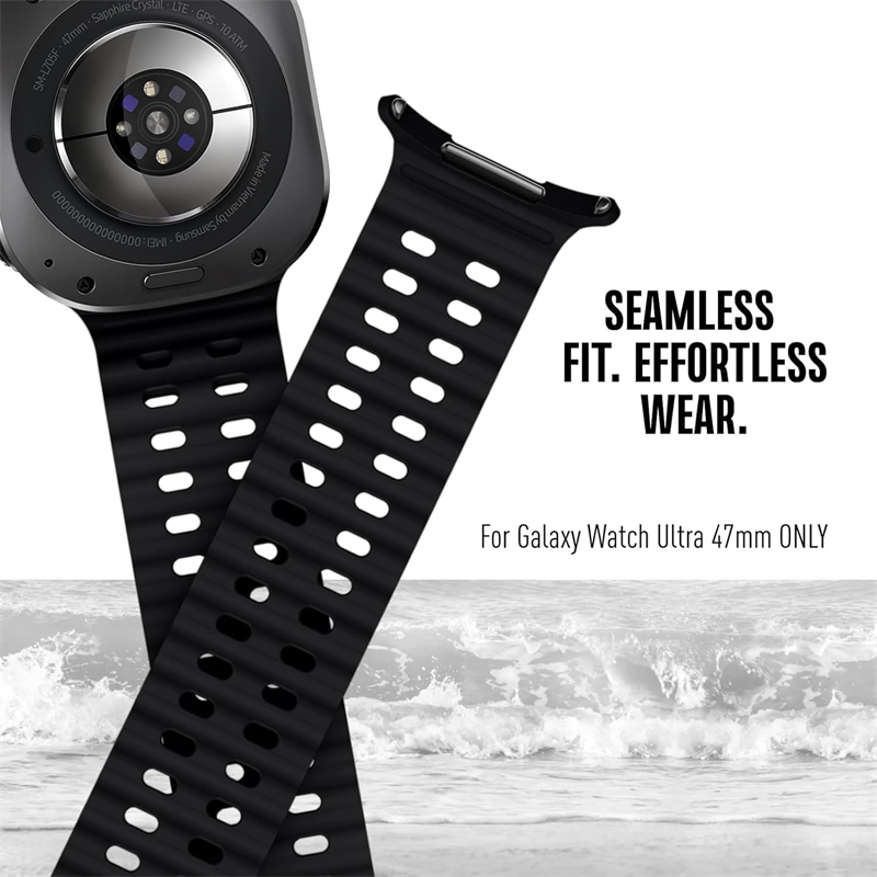 สายซิลิโคนสําหรับ Samsung Gala - Samsung Smartwatch Ultra Accessories บทวิจารณ์และราคา