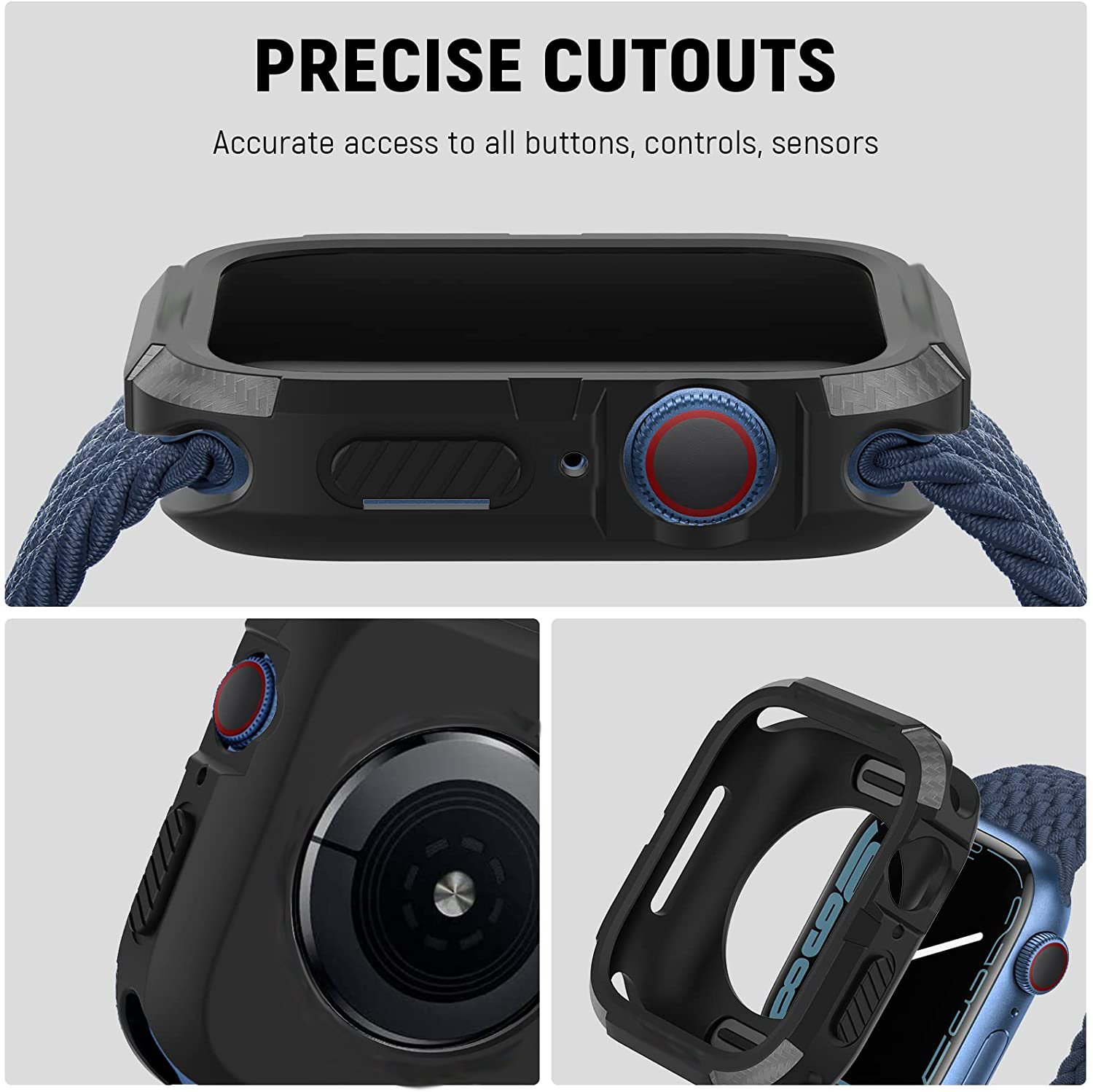 เคสกันกระแทกสำหรับ Apple Watch - Apple Smartwatch Accessories บทวิจารณ์และราคา